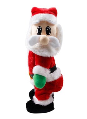 Electric Santa Claus Toy Shaking Hips Claus Sing Dance Doll