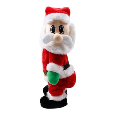 Electric Santa Claus Toy Shaking Hips Claus Sing Dance Doll