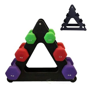 Three-tier Dumbbell Weight Storage Stand/Holder/Rack For Gym