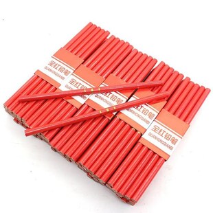 1/10PCS Carpenters Pencils Black/Red Lead For DIY Builder Jo
