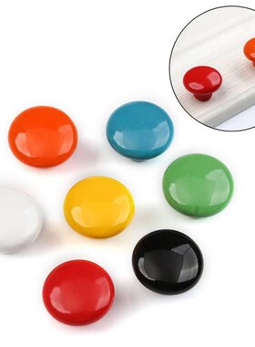Ceramic Round Door Handles 7 Color 38mm 适用于 Cabinet Cupbo