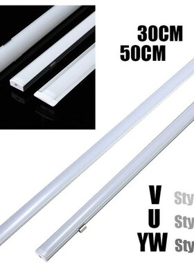 5/10Set 30/45/50cm U/V/YW-Style Shaped LED Bar Lights Alumin