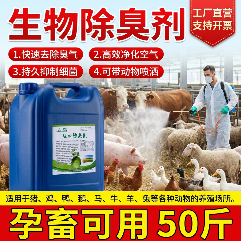 微生物长效畜禽舍除臭剂