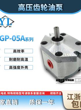 新款台湾新鸿齿轮泵 HGP-05 A-F03R  F05R  F08R  F1.1R 液压包邮
