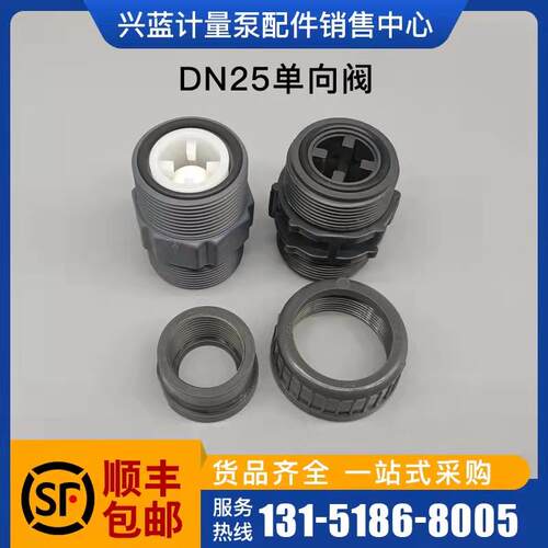 新款DN25计量泵单向阀米顿罗GB爱力浦JX-Z赛高MS1C138B普罗名包邮