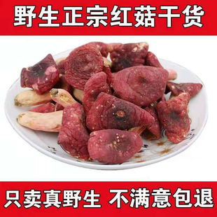 野生红菇红香菌红椎菌四川大红菌红蘑菇农家干货月子菇滋补煲汤