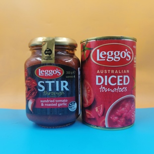 澳大利亚进口立格仕晒干番茄烤蒜混合酱奶油意式 焗面酱传统罗勒酱