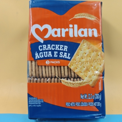 临期特价巴西进口麦维熊咸味克力架薄脆饼干下午茶饼干零食小吃
