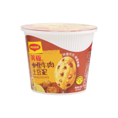 临期特价 美极鸡茸玉米土豆泥营养方便即食早餐速食健身代餐饱腹