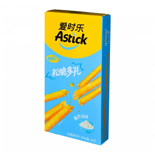 临期AStick爱时乐轻脆棒饼干零食小吃休闲零食品披萨烧烤酸奶油味