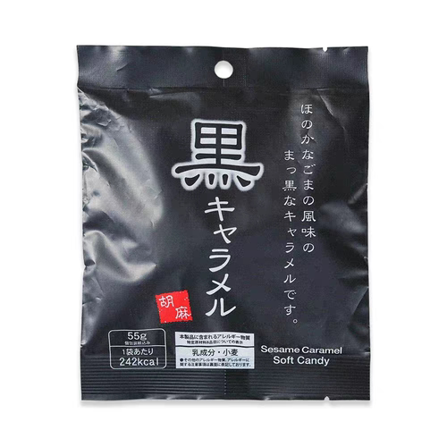 临期日邦 芝麻味太妃糖 55g 日本进口进口休闲零食入口软糯原装进