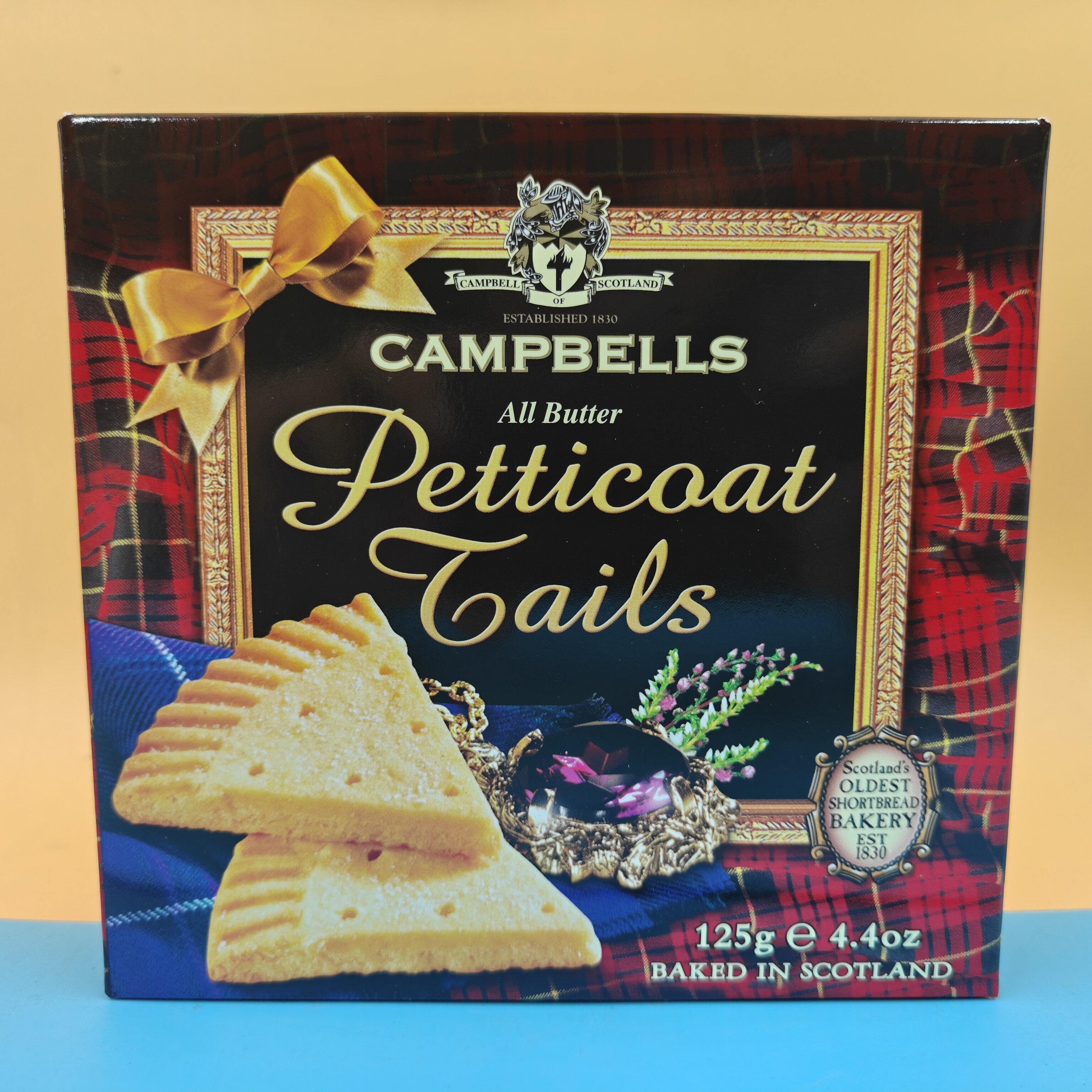 临期特价 英国进口CAMPBELLS黄油酥饼饼干120g/黄油酥饼干125g