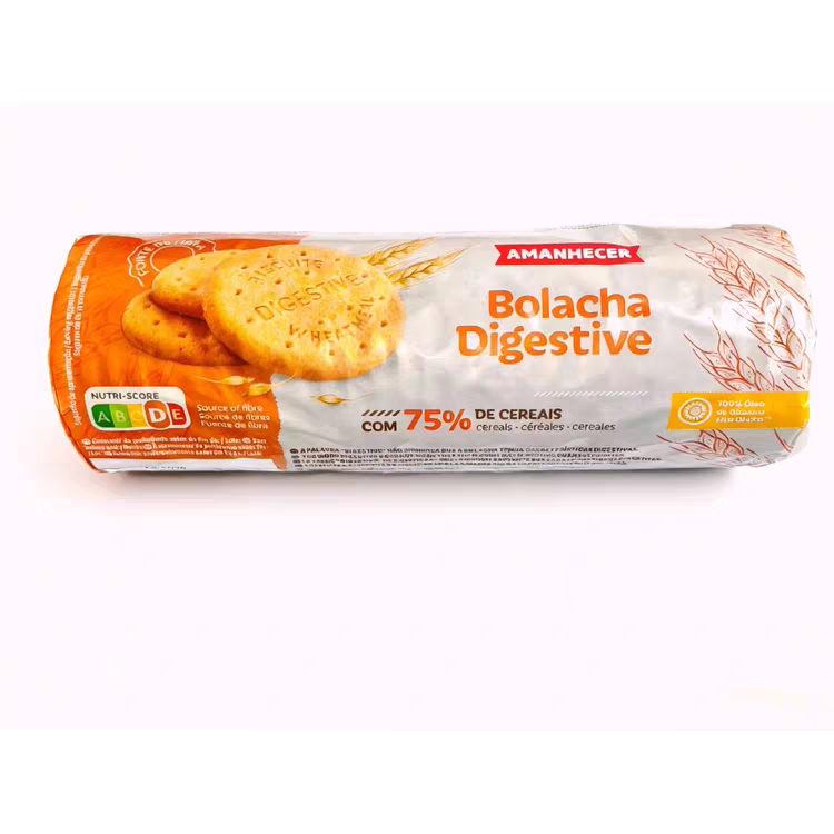 临期特价 波美克葡萄牙原装进口全麦消化饼干早餐饼400g