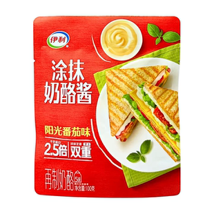 临期特价经典原味番茄味奶酪酱100g即食涂抹三明治汉堡酱再制奶酪