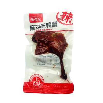 临期特价 淘仔猫麻辣味鸭腿110g卤味零食夜宵充饥下酒熟食