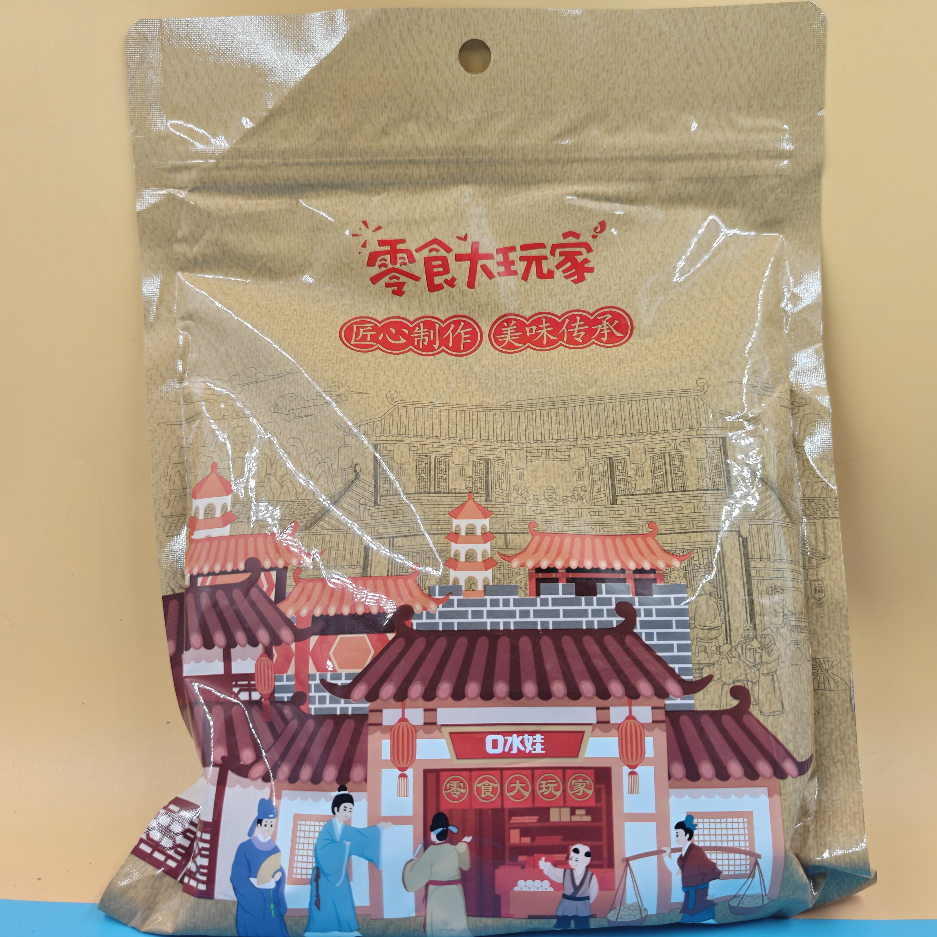 临期特价 口水娃零食大玩家泡椒味鸡爪350g开袋即食