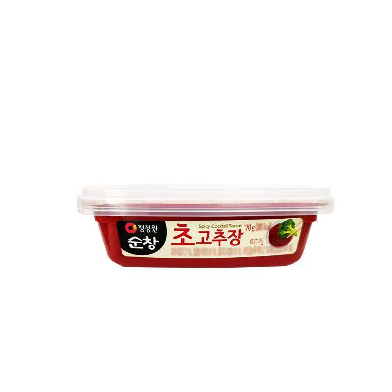 韩国进口清净园辣椒酱170克盒装炒年糕火锅酱拌饭特辣甜辣酱拌面