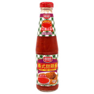 风味酱 手抓饼炸鸡凉拌沙拉热干面蘸酱泰式 厨邦泰式 甜辣酱360g瓶装