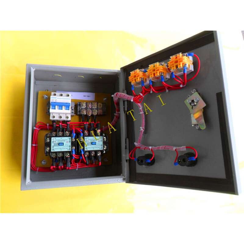 7KW电机正反转 7千瓦启动箱 正反转控制箱 马达正反转控制箱