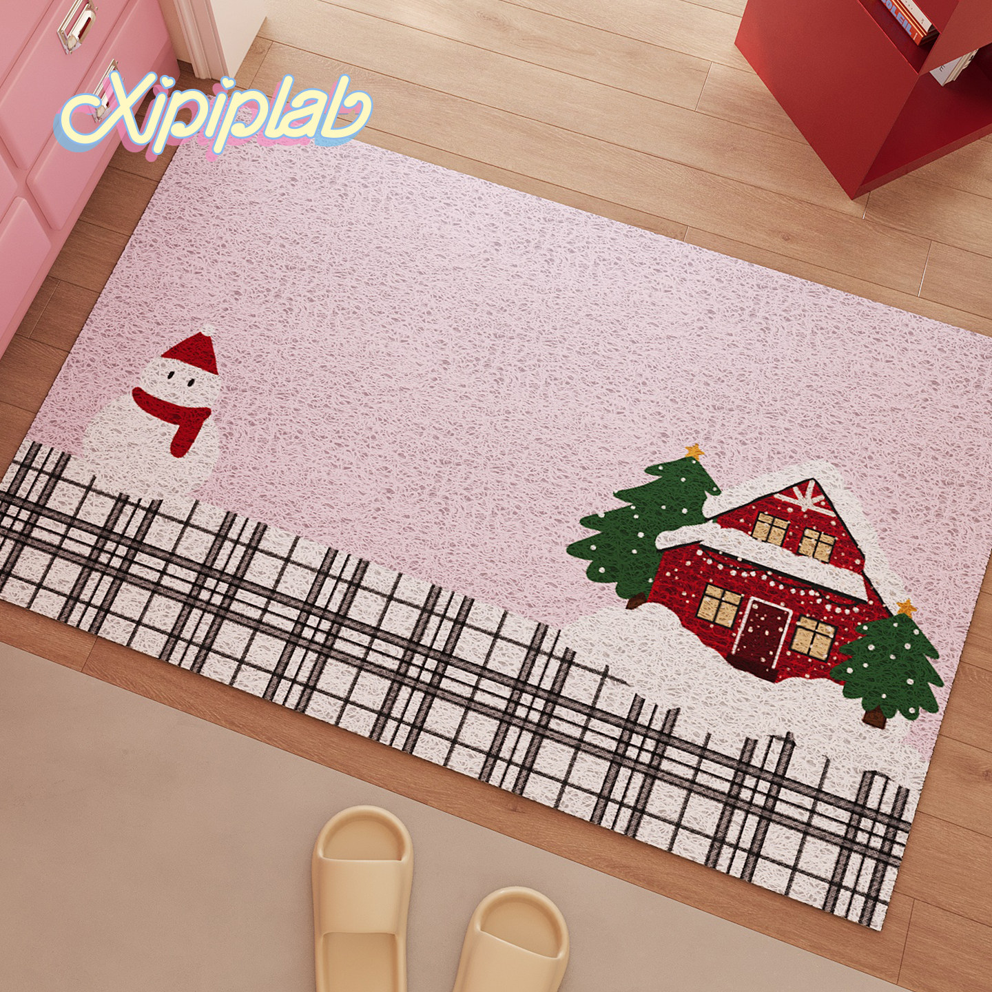 xipiplab家用入户玄关地垫丝圈可裁剪门垫卡通可爱耐脏耐磨脚垫子,居家布艺,入户地垫,淘宝优惠券,粉丝福利购,淘宝优惠卷