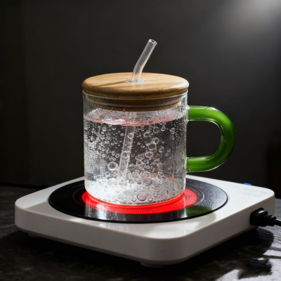 可用陶瓷炉耐热高硼硅玻璃杯