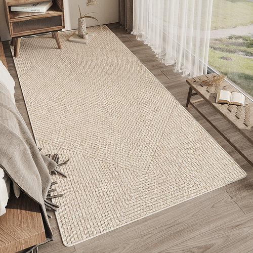 卧室床边毯主卧2024新款轻奢