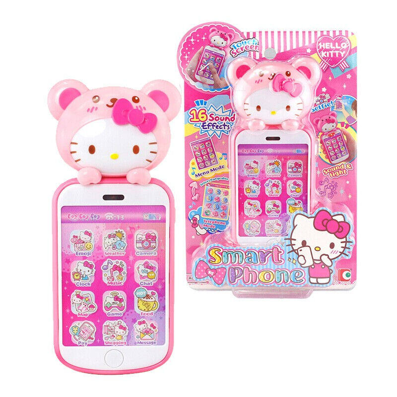 凯蒂猫（HelloKitty）helloKitty凯蒂猫女孩过家家玩具手机茶点公