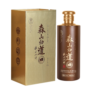 森山劲道铁皮石斛酱香酒53度酱15整箱装500ml*6瓶