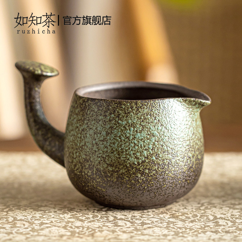 粗陶莲蓬公道杯陶瓷倒分茶器匀杯茶海功夫茶道零配件家用,餐饮具,公道杯,淘宝优惠券,粉丝福利购,淘宝优惠卷
