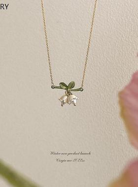 ISYIA精致铃兰花项链女夏