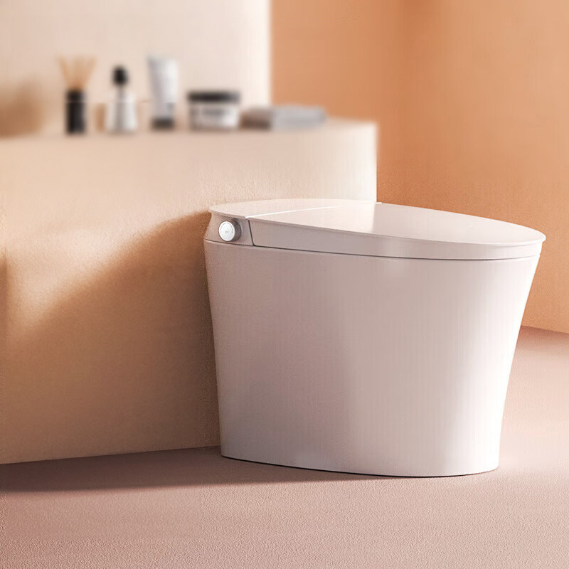 京东京造大白鲸W3.0智能马桶一体式全自动虹吸式泡沫盾烘干坐便器