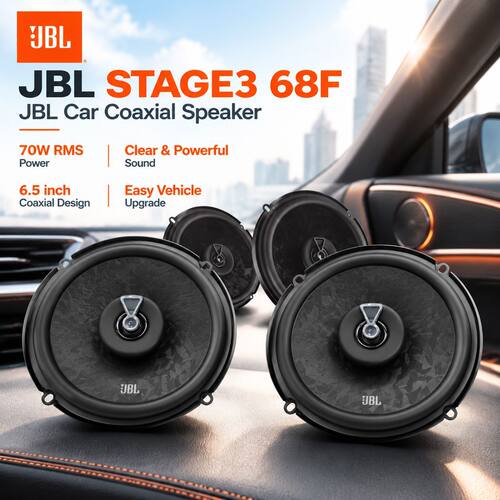 JBL STAGE3 68F原装正品同轴汽车喇叭 6.5英寸 560W超大功率喇叭