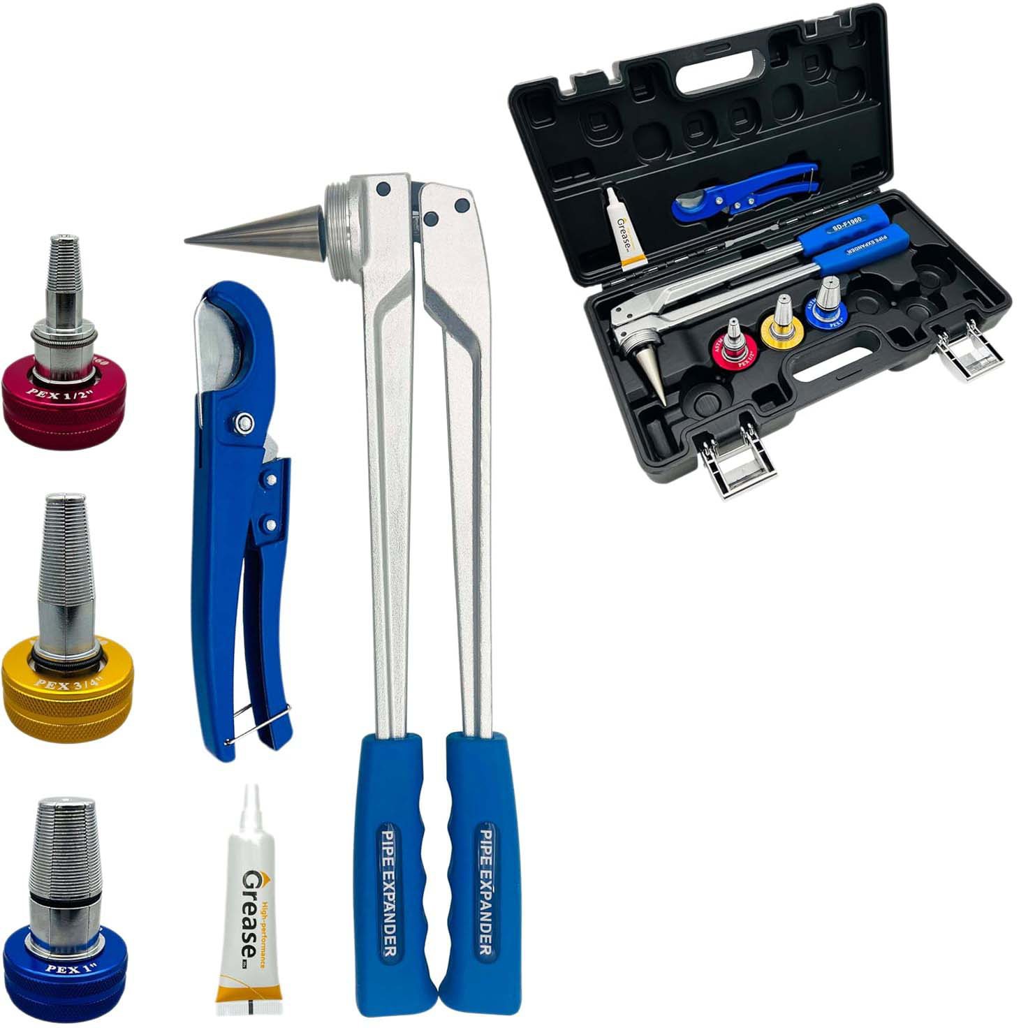 SD-1960手动扩管器PEX管道快易安装扩张空调管胀管地暖外贸IBOSAD