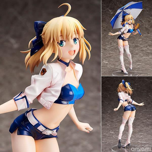 Fate 命运之夜 saber TYPE-MOON 赛车女郎 塞巴 美少女模型 手办