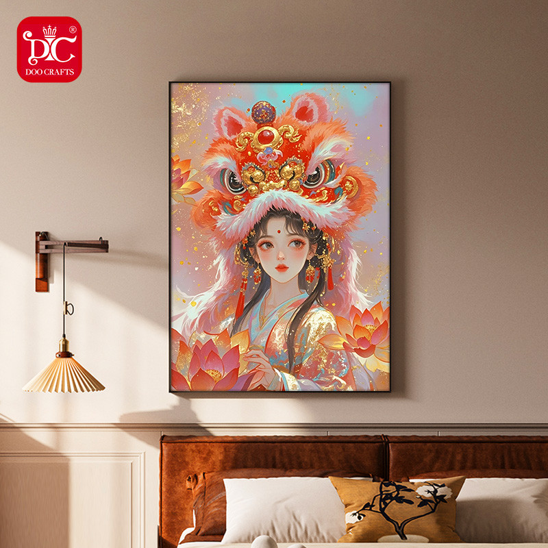 DC蒂彩钻石画2025高颜值装饰挂画
