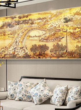 蒂彩DC钻石画清明上河图满钻新款5d客厅中国风手工diy粘贴十字绣