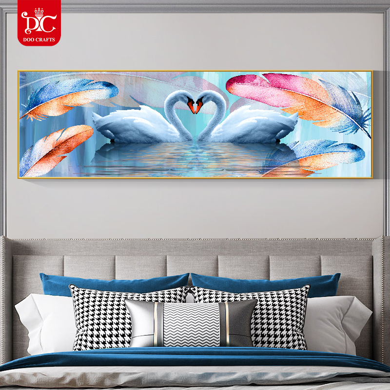 蒂彩DC钻石画高级感2025新款十字绣套件手工diy点钻客厅装饰