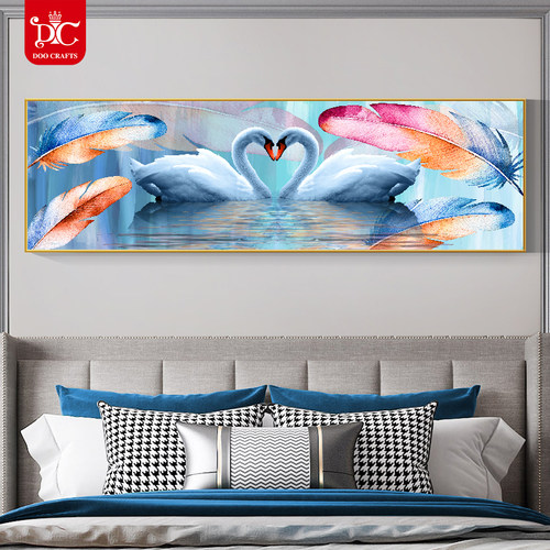 蒂彩DC钻石画高级感2025新款十字绣套件手工diy点钻客厅装饰