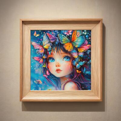 DC蒂彩高颜值手工DIY钻石画客厅