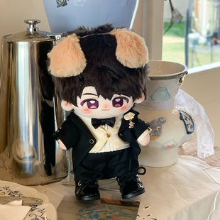 原创棉花娃娃20cm娃衣晨间礼服欧式 帅气玩偶服可爱衣服无属性换装