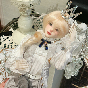 原创维斯佩拉四分bjd娃衣大四版帅气王子风无属性华丽娃衣套装