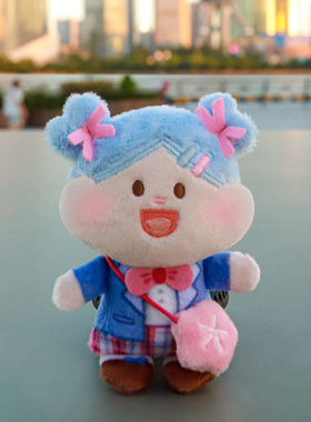 Meatball肉球原创毛绒挂件御守盲盒可爱q版女生玩偶挂包钥匙扣