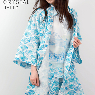 Crystal Jelly在地系列家居服女睡袍冥想禅意正念时尚春季可外穿