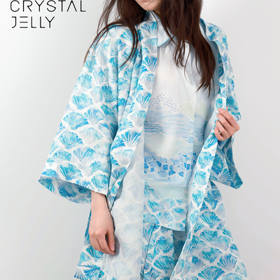 CrystalJelly天丝莱赛尔原创印花
