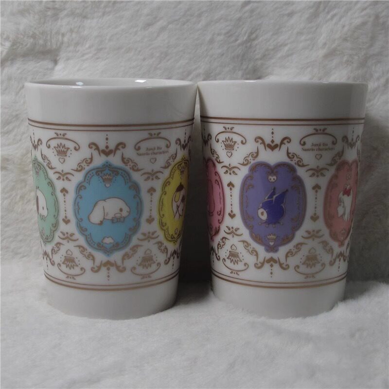thumbnail for Japanese-Made Ito Junji X Sanrio Collaboration Sanrio Ceramic Water Cup Set Pop-Up Store Merchandise