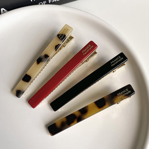 发夹侧边发夹醋酸简约ins风