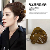 异形抓夹女2025新款 高级感发量少鲨鱼夹盘发神器小发卡发夹发饰