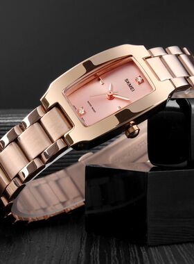 【矿物强化玻璃镜面】时刻美女士手表新款时尚网红女生气质淑女防