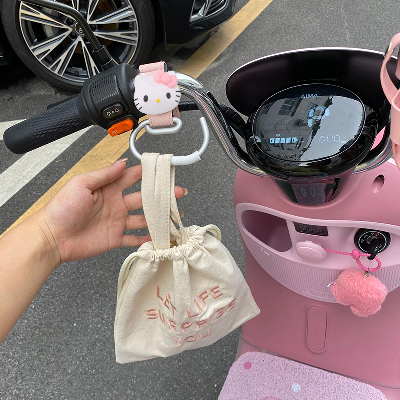 猫咪电动车挂钩前置通用