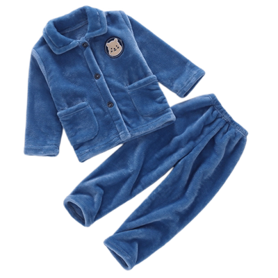 白乐兔法兰绒加厚加绒睡衣秋冬